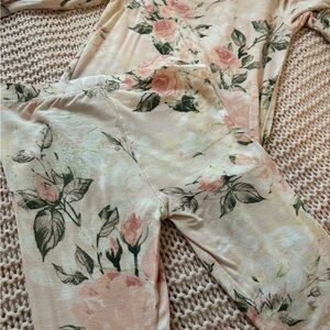 Posh Peanut Floral Kids Pajamas
